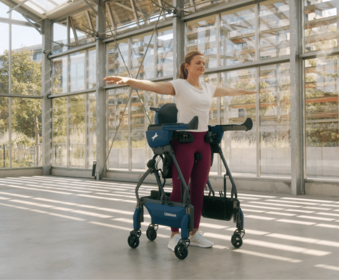 Image Lifebloom: The Wheelchair That Allows Standing and Walking Again