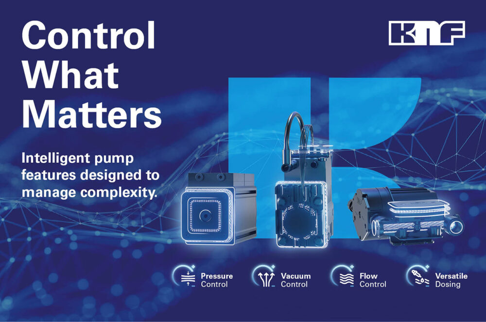 KNF Introduces Intelligent Pump Features