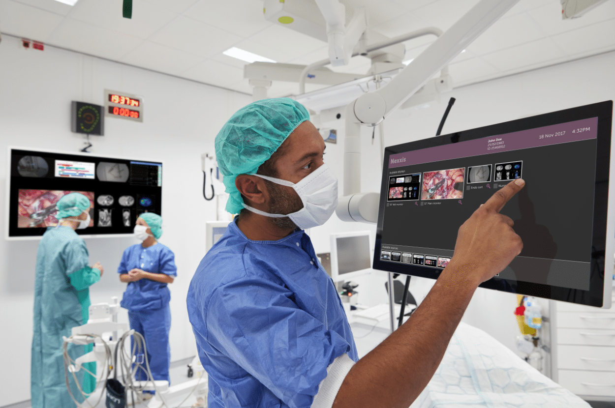 Platform for digital operating room. (Credit: Barco)