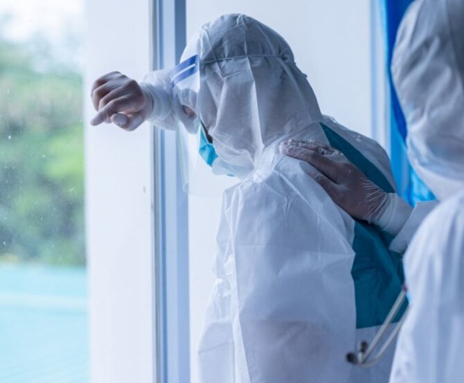 Image Healthcare Worker Burnout: Could Artificial Intelligence Become an Ally?
