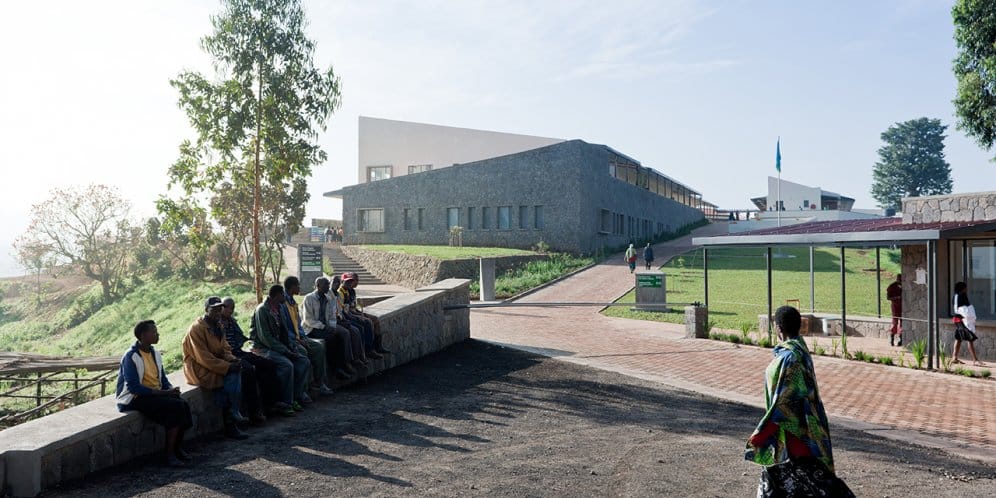 The Butaro District Hospital in Rwanda. (Credit: MASS Design Group)