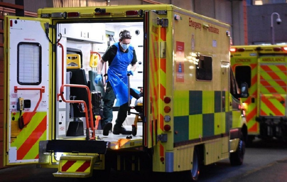 UK ambulances will soon be fitted with innovative air filtration system to remove Covid-19 aerosols. (Credit: European Pressphoto Agency)