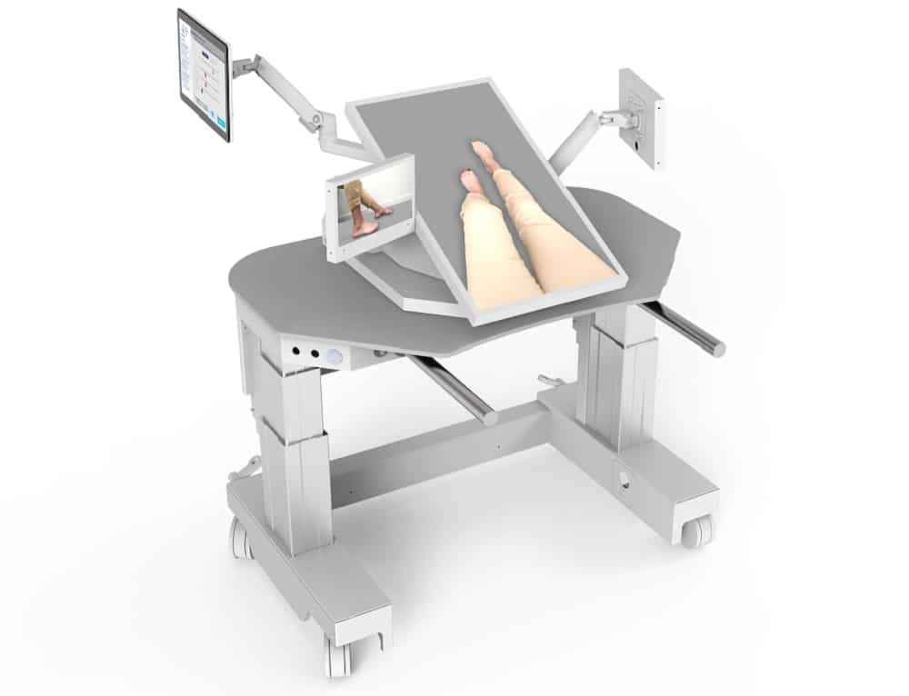 The IVS4 for lower limb rehabilitation. (Credit: Dessintey)