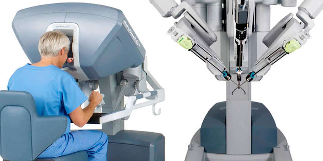 Da Vinci systems, surgical robotics for minimally invasive surgery. (Credit: Intutitive Surgical)