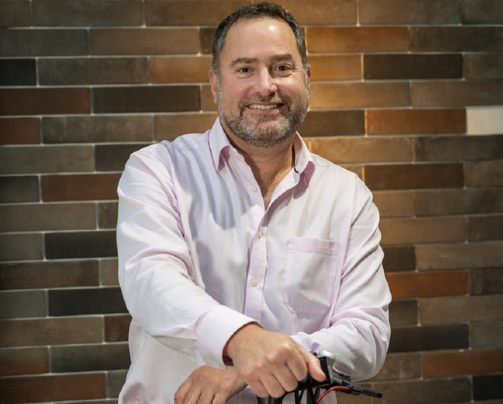 Guy Goldman, CEO and Co-founder of Olive Diagnostics. (Credit: Laura Ben-David)