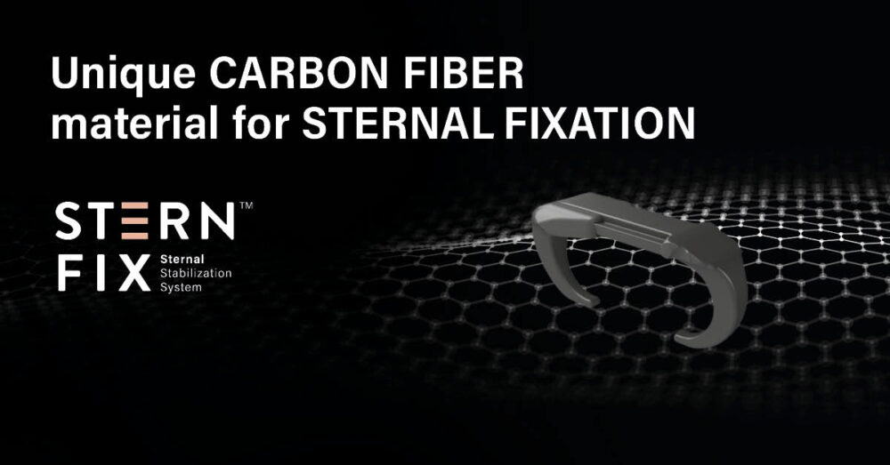 STERN FIX: Carbon Fiber Rigid Fixation for Sternotomy Closure