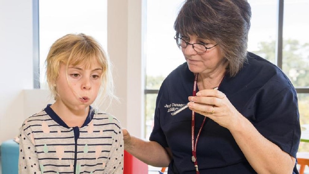 The algorithms used in ResApp's application sound to diagnose and measure the severity of a range of respiratory conditions without the need for additional equipment. (Credit: Austrade)