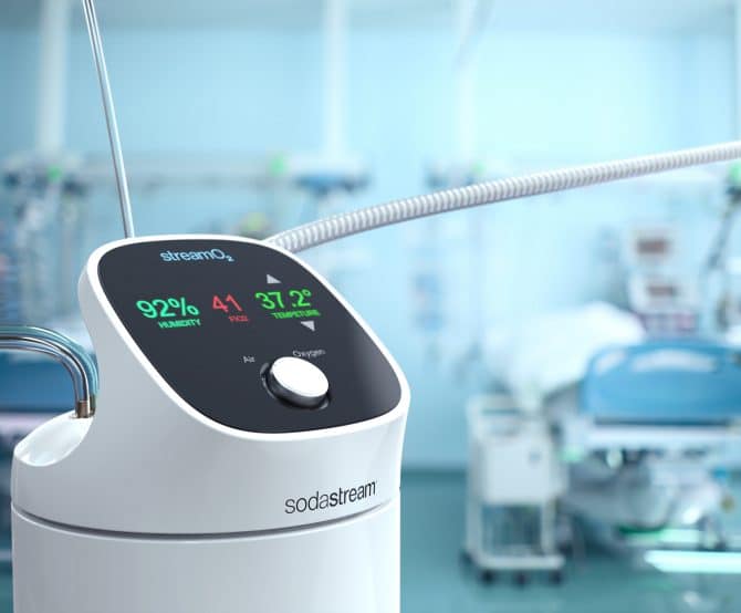 Image SodaStream’s Respiratory Device for Covid-19 Patients