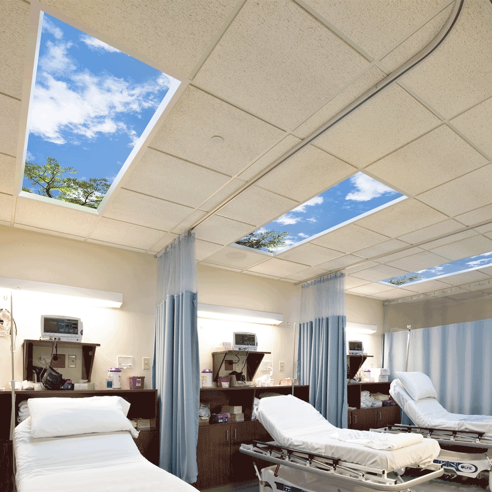 Virtual Skies in Hospital Rooms to Reduce Stress