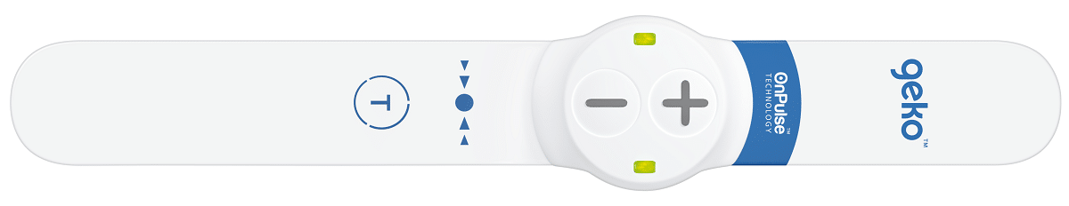 The geko™ (T) is used to prevent blood clots in acute stroke patients and manage post-operative and trauma-based edema in orthopedics. (Credit: Sky Medical Technology)