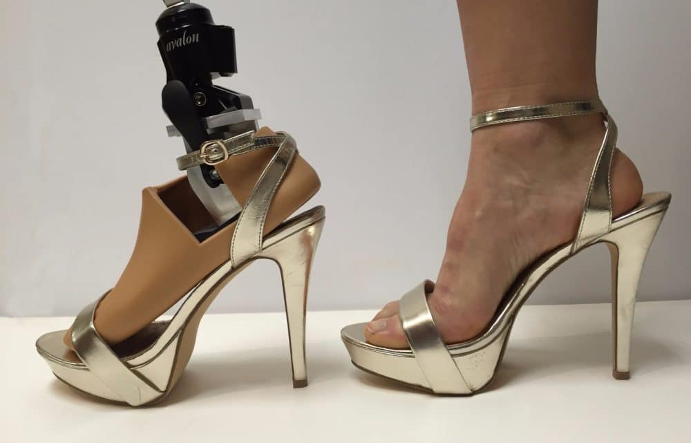 Image Students Design Prosthetic Foot for High Heels