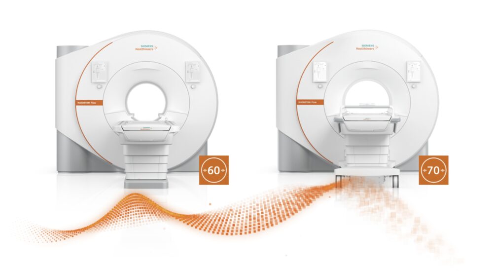 Magnetic Resonance Imaging. Magnetom Flow. Courtesy of Siemens Healthineers.