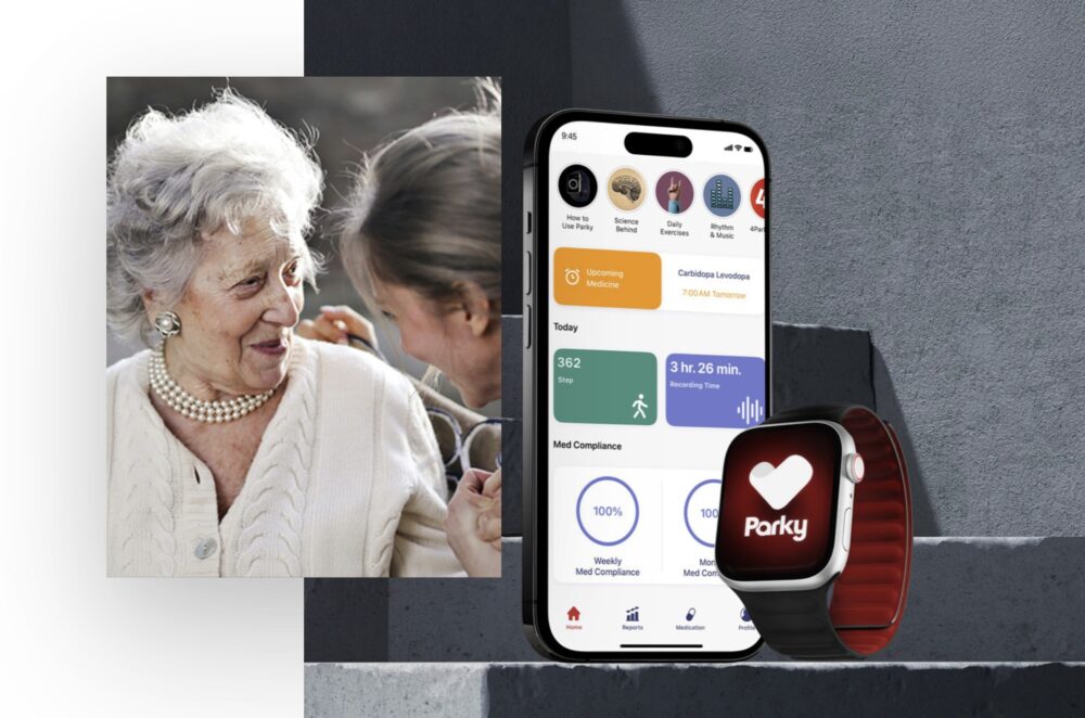 Parky wearable for digital healthcare. Courtesy of h2o Therapeutics.