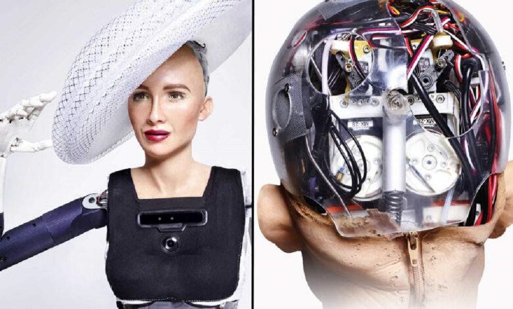 Sophia, the world's first robot citizen. (Credit: Hanson Robotics)