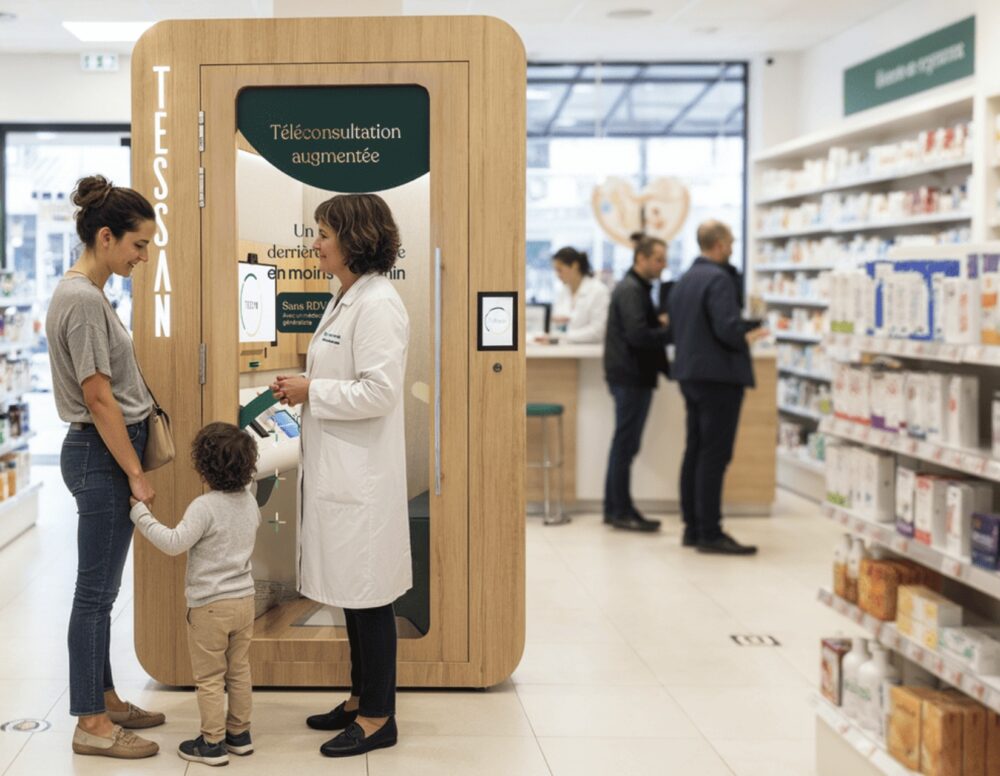 Tessan’s Augmented Teleconsultation Cabins Expand to Tele-expertise
