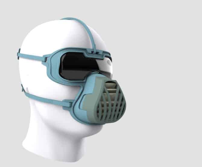 Image Covid-19: Developing High Tech Protective Masks